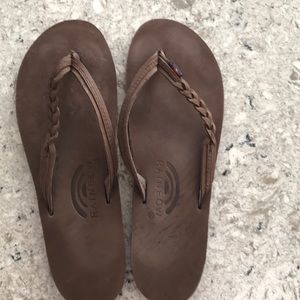 Rainbow FlipFlops Sz 9.5-10.5